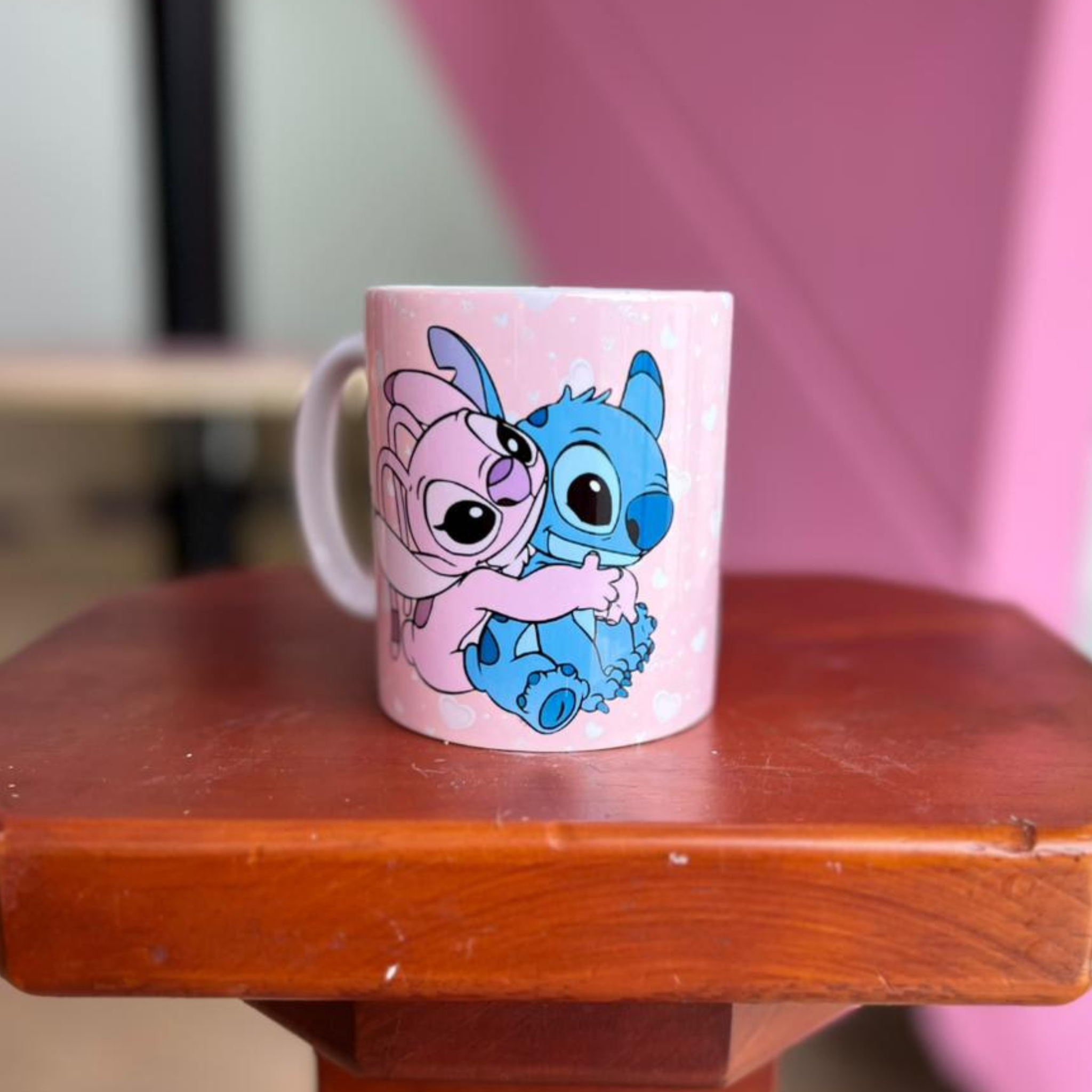 TAZAS DE STITCH PAREJA