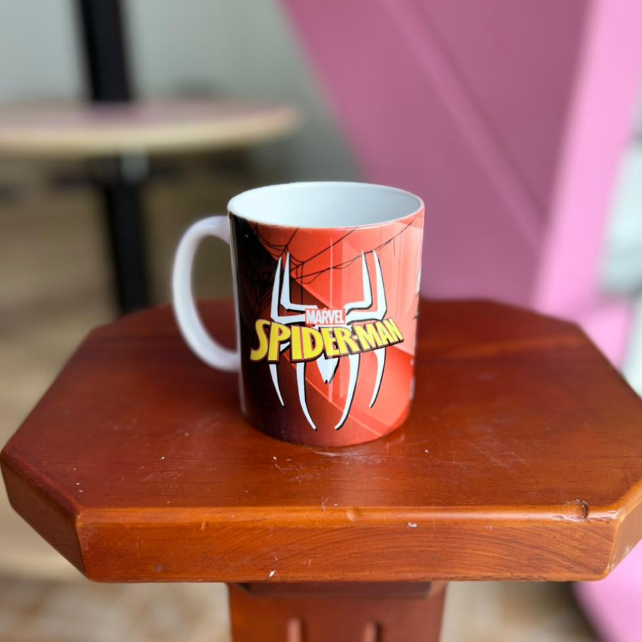 TAZA SPIDERMAN CARICATURA