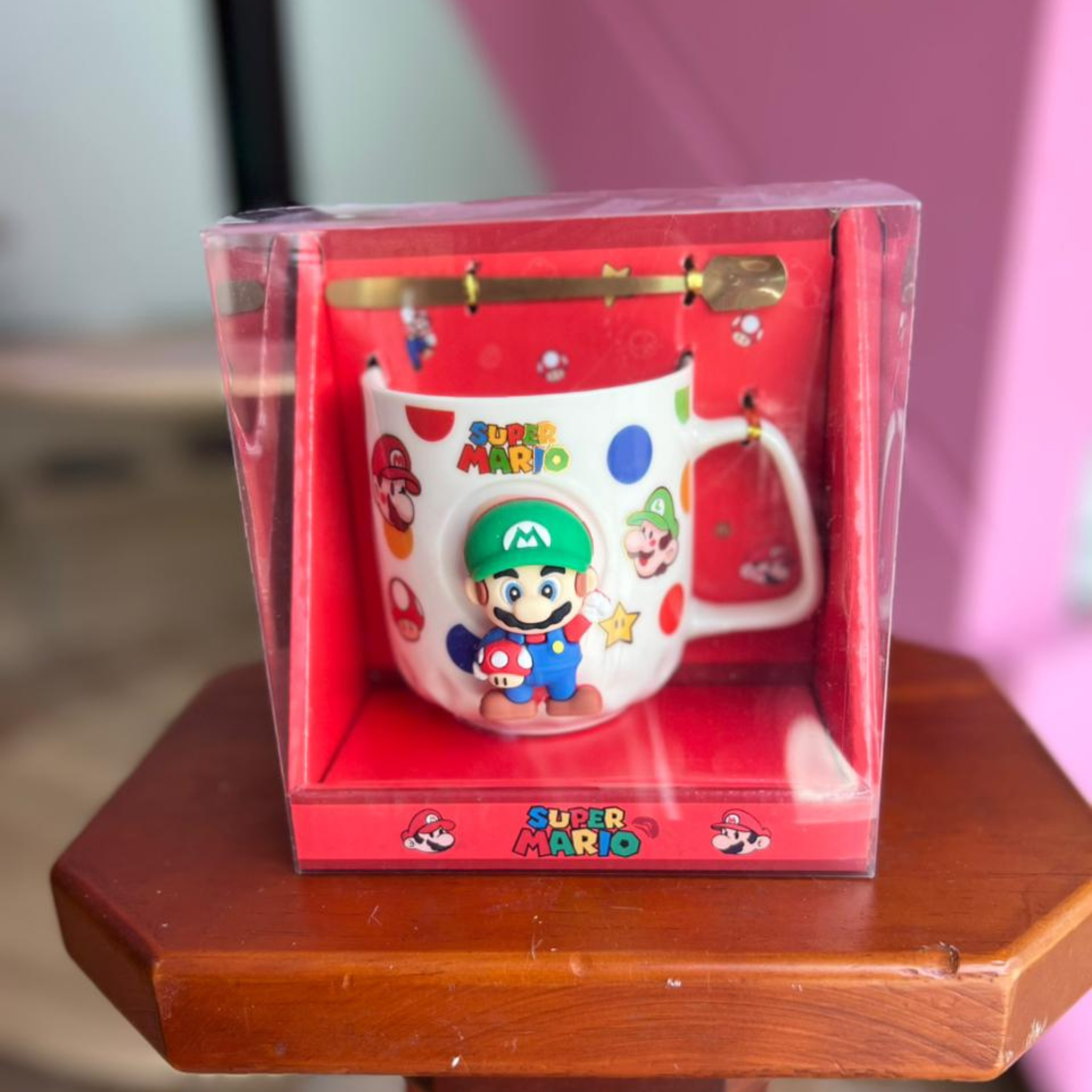 TAZA LUIGI CON CUCHARA